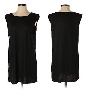 MINKPINK BLACK DRESS SLEEVELESS LOOSE FIT SMALL